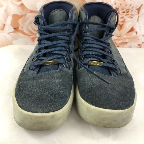 Jordan Why not sneakers velvet navy blue 10.5 - Picture 3 of 8